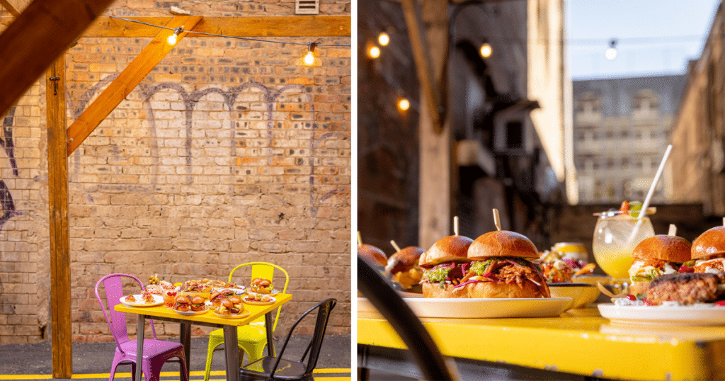 This Glasgow Street Food Market Has Turned A Cute Lane Into A New Outdoor Dining Space