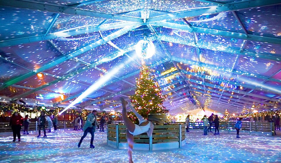 Scotland’s Biggest Ice Rink Has Arrived In Glasgow For Christmas