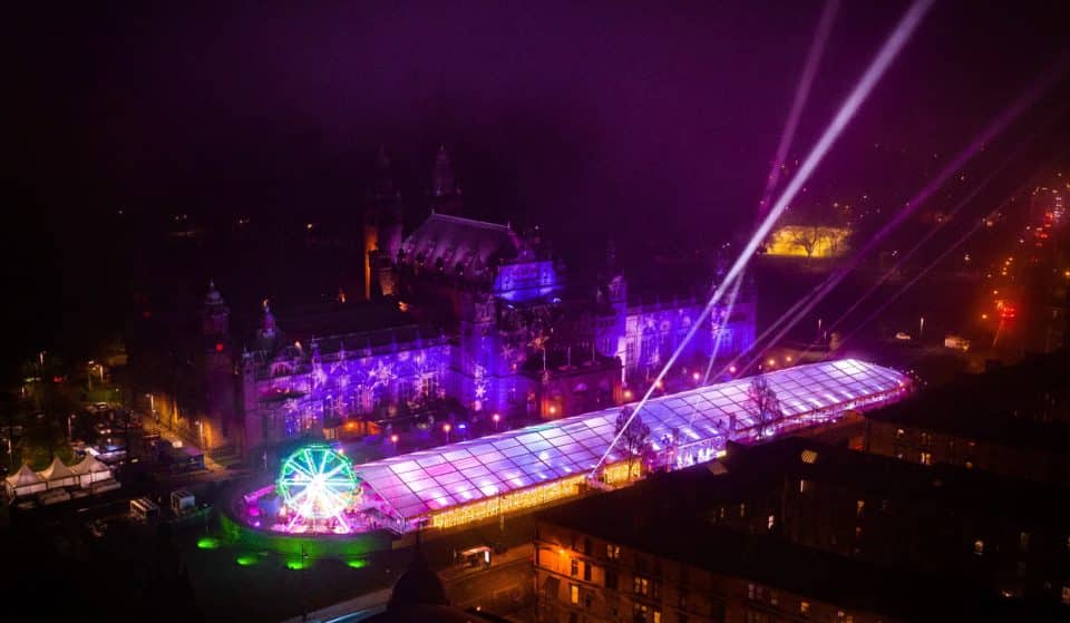 The UK’s Biggest Ice Rink Has Arrived In Glasgow For Christmas