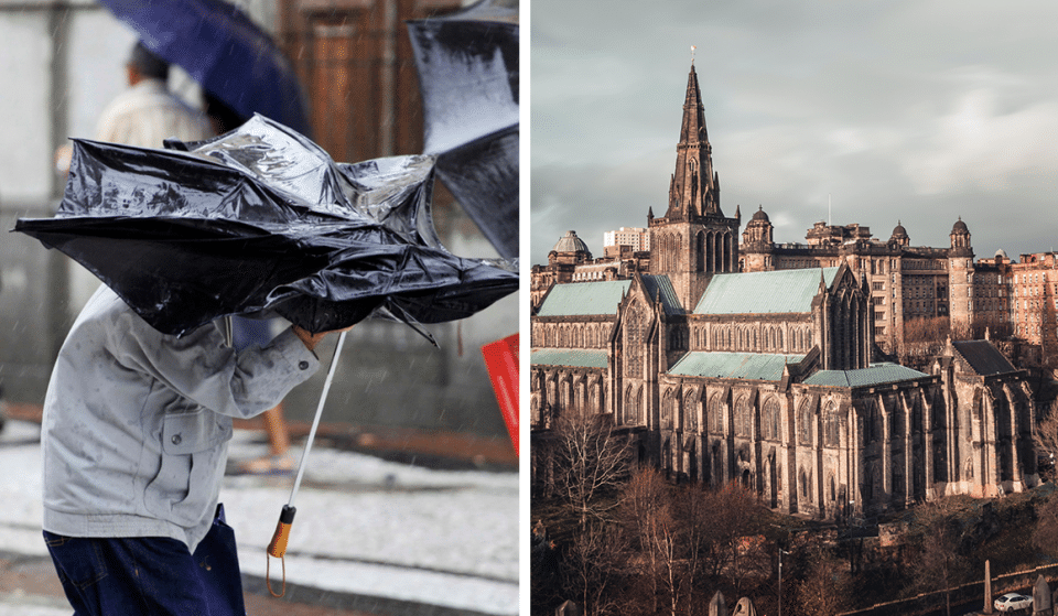 A ‘Blizzard’ Is Set To Hit Glasgow Tomorrow As Storm Eunice Batters The UK