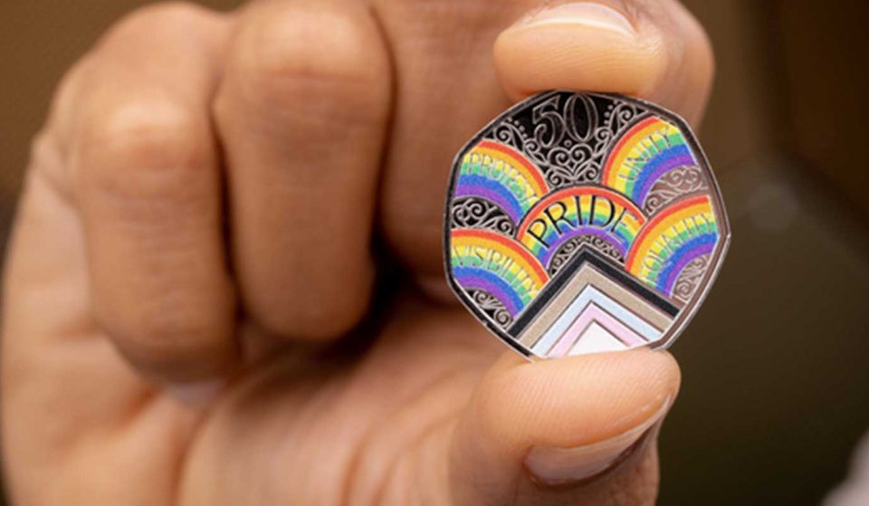 The Royal Mint Has Unveiled The UK’s First-Ever Rainbow LGBTQ+ 50p Coin