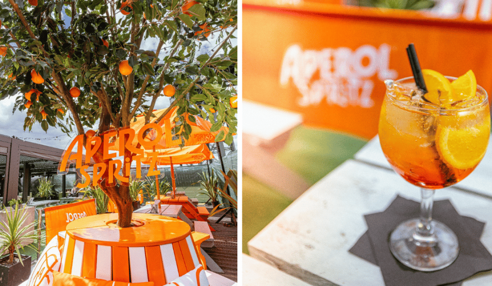 These Summer-Themed Gardens Featuring An Aperol Terrace Have Arrived In Glasgow