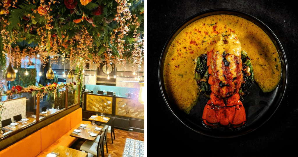 image-collage-swadish-floral-interior-lobster-dish