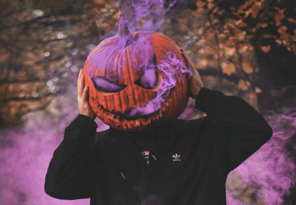 things to do halloween pumpkin head man