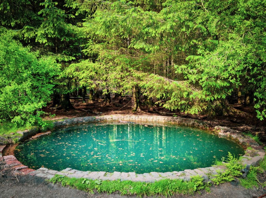 torwood blue pool near falkirk