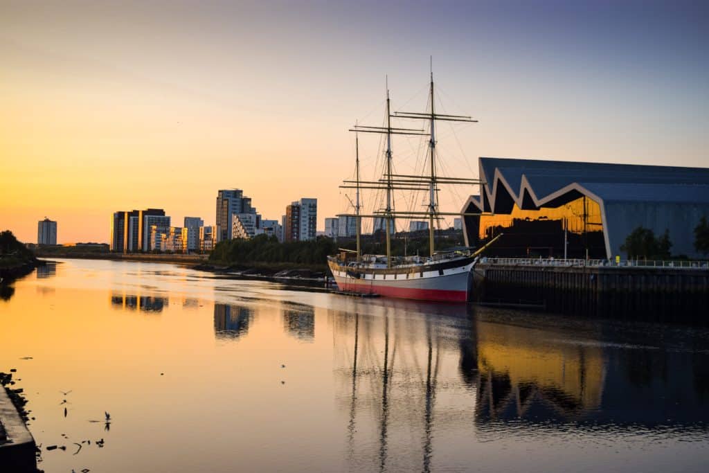 5pm sunset floating ship glasgow things to do bank holiday weekends