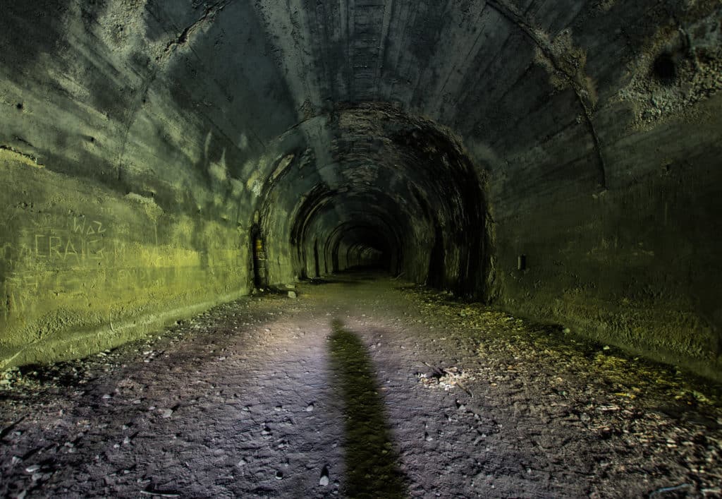 glenfarg railway tunnel north