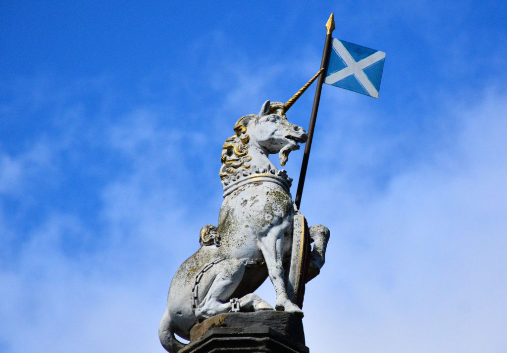 scotland national animal unicorn