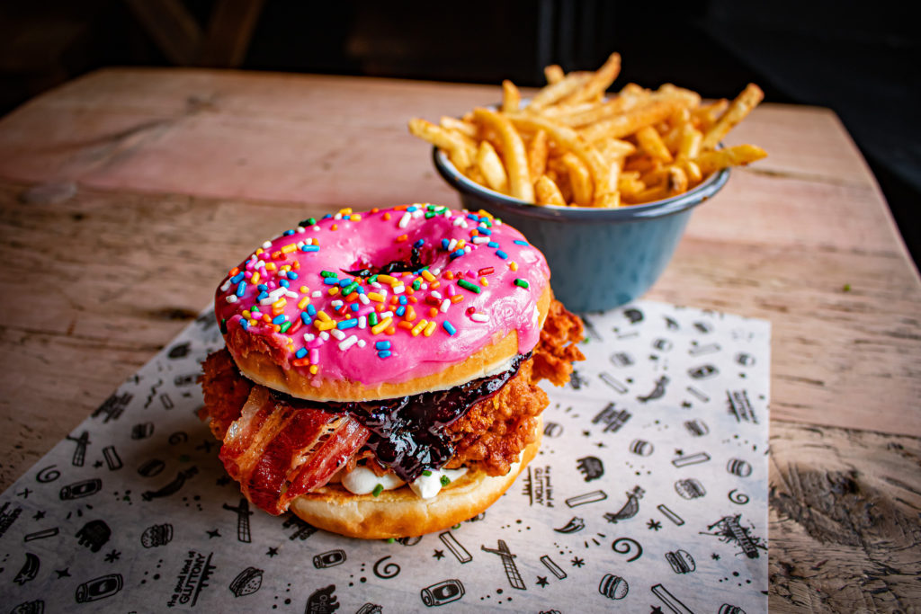 fat hippo doughnut burger the big d'oh! things to do april