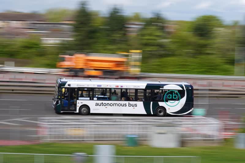 driverless buses scotland edinburgh fife stagecoach