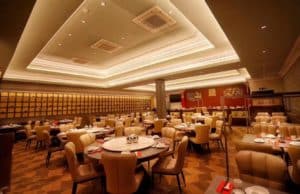 Inside Loon Fung Cantonese Restaurant in Glasgow