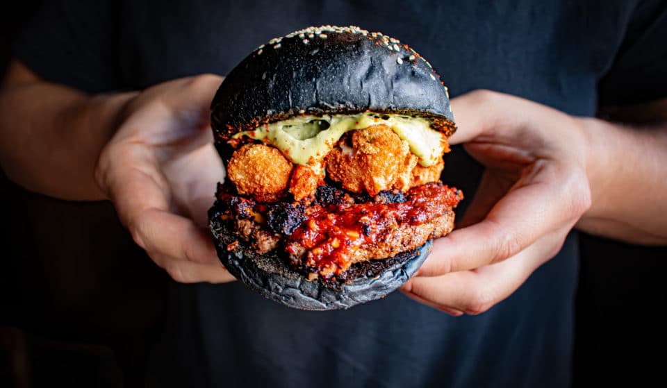 This Glasgow Burger Joint Is Serving Black Goth Burgers And Cheese Balls This Month